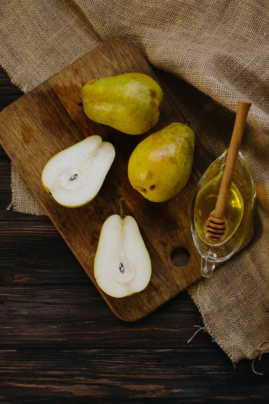 pears and honey